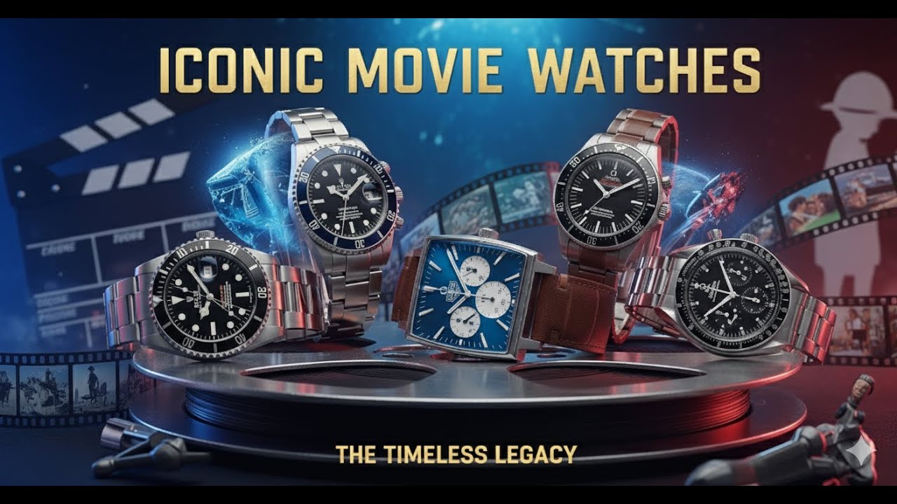 The Secret History of Iconic Watches in Movies | From Rolex to Omega