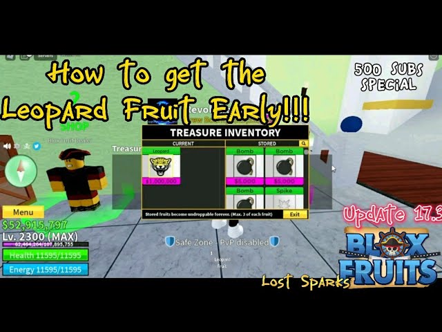 Blox Fruit Leopard #bloxfruits #roblox #onepiece #fyp