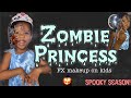 Zombie Princess Halloween Makeup On Kids #Halloween2021 #foryou