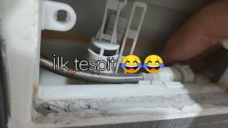 Sifondan çıkan siren sesine kesin çözüm Gömme Rezervuardan çıkan ses 👩‍🔧 #newvideo #tamirat #youtube Resimi