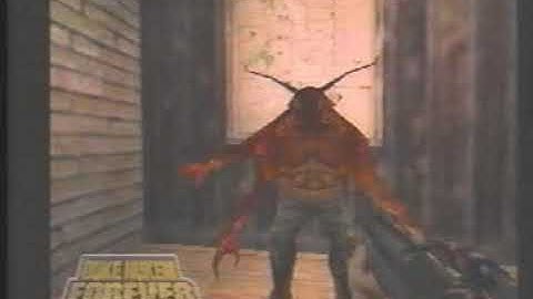 Duke Nukem Forever 1998 trailer, but the scenes are in chronological order