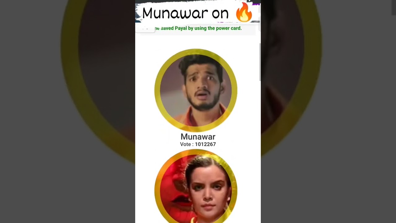 look at the votes of munawar🔥 support munawar 😄 