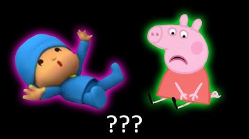 Pocoyo & Peppa Pig "HURT" Sound Variations in 50 seconds