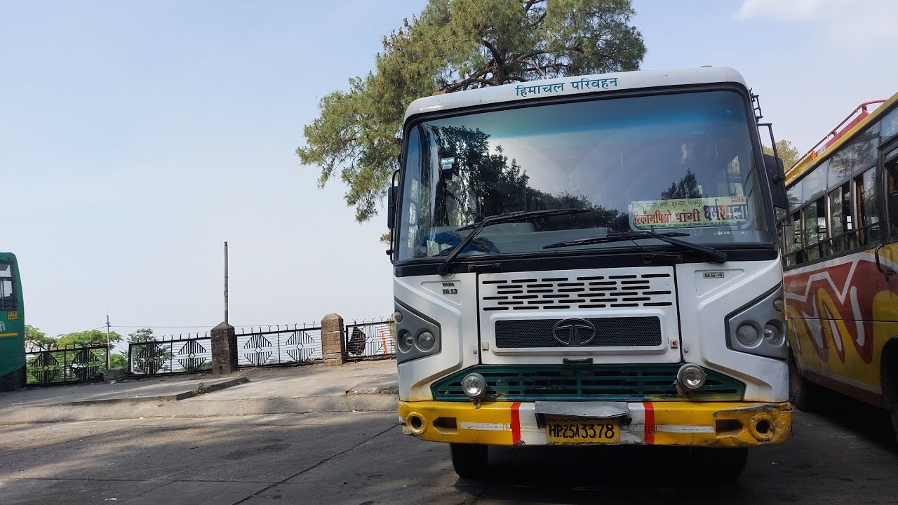 Palampur to Dharmshala Hrtc bus l HRTC ReckongPeo to Dharmshala l Bus Wale Bhaiya