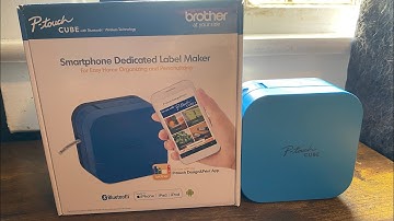 Brother P-Touch Cube + Tape Unboxing