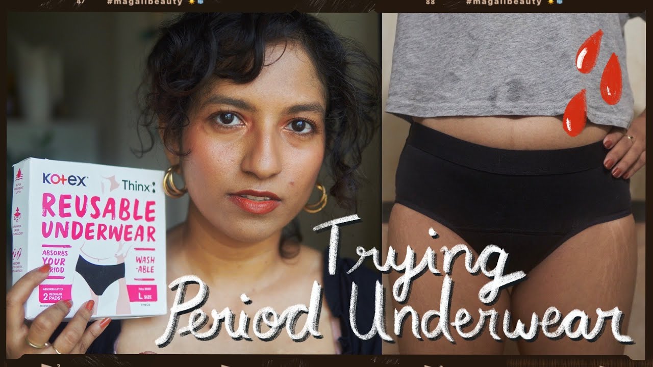 Trying Reusable Period Underwear 🩸