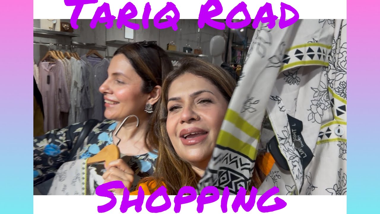 Tariq Road Shopping Is Totally Different!Part I
