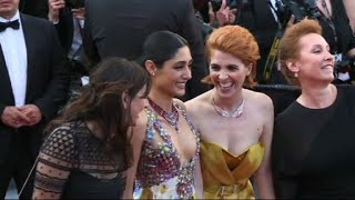 Cannes: Les Filles du soleil walk the red carpet