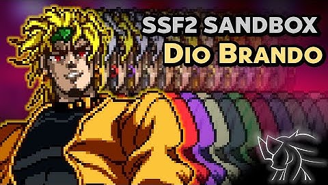 SSF2 Sandbox - Dio Brando [Future Mod]
