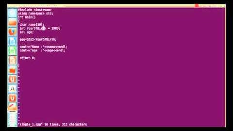 C++ Errors Part 01-Sinhala