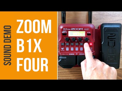zoom-b1-four-/-b1x-four---sound-demo-(no-talking)