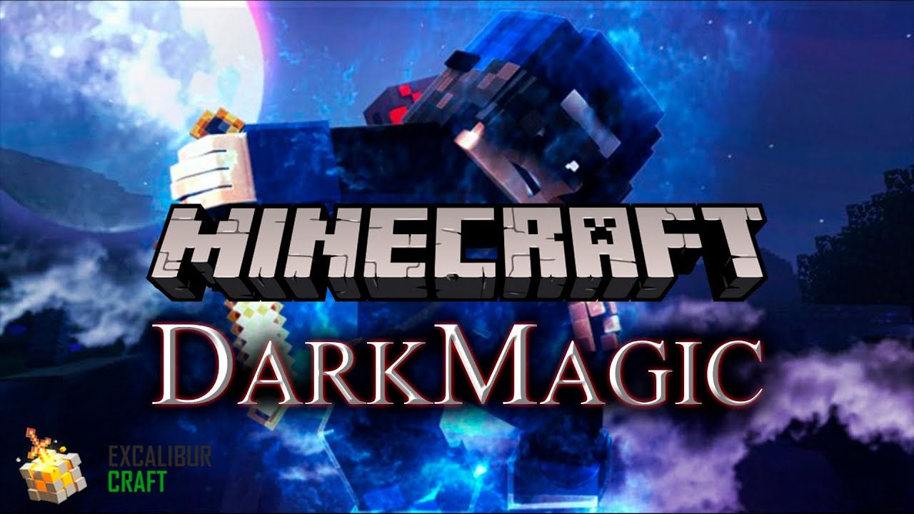 Minecraft 02 excalibur craft dark magic (Здесь все хотят нас убить)