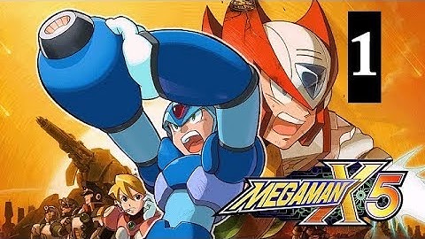 Megaman X5 100% Walkthrough No Commentary Part 1: First Stage and Grizzly Slash