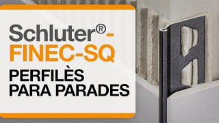 Cómo instalar perfiles de acabado en los cantos de paredes: Schluter®-FINEC-SQ by Schluter-Systems North America / Amérique du Nord 588 views 7 months ago 7 minutes, 12 seconds