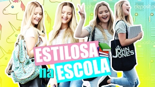 Como Ser Estilosa Na Escola Looks E Diy Customize Seu Uniforme