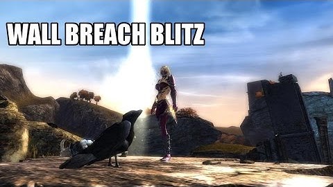 Guild Wars 2 Wall Breach Blitz (Breached Wall) Jumping Puzzle | Vista | Hero Point