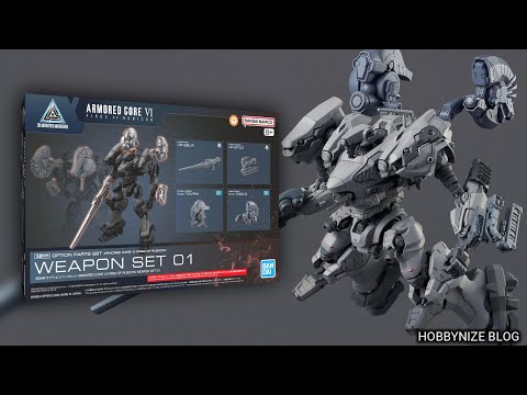 30MM Armored Core VI Fires of Rubicon Weapon Set 01 / 30