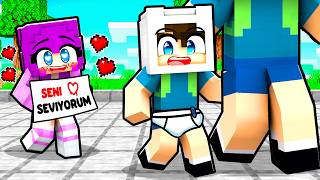 Minecraftta Bebek Ece Bana Aşik Oldu