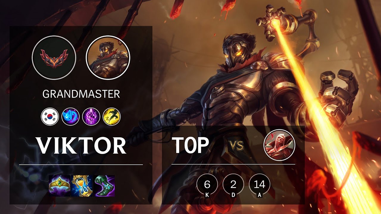 Viktor Top vs Vladimir - KR Grandmaster Patch 12.3