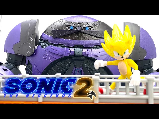  Sonic the Hedgehog 2 Movie Giant Eggman with Super