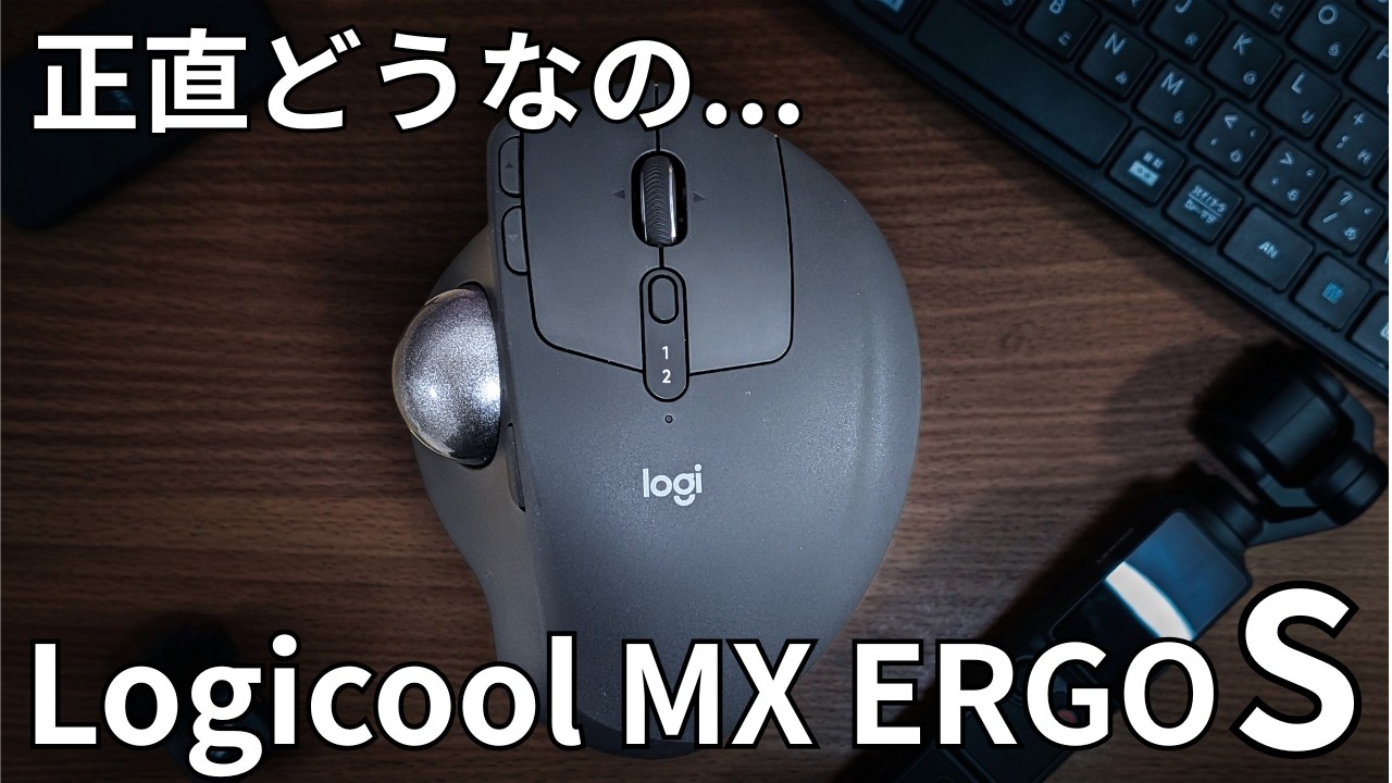 Approx. $130] The Pros and Cons of the Logicool MX Ergo S After