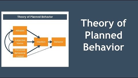Theory of Planned Behavior
