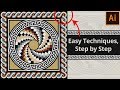 How to create Roman Mandala Art in Adobe Illustrator