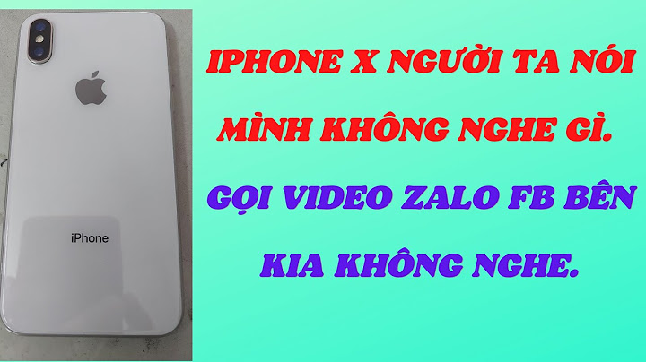 Gọi video facebook không nghe được tiếng