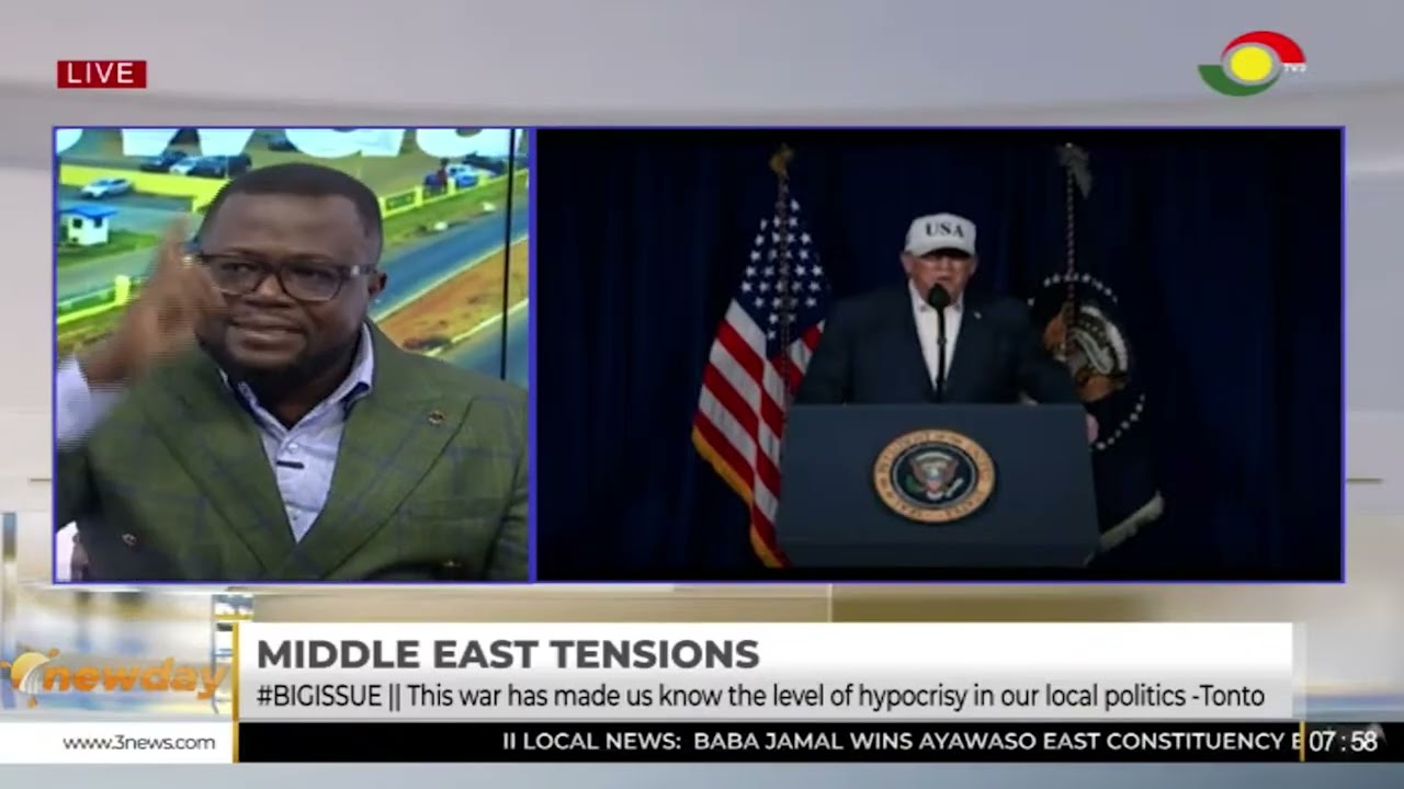 This war has made us know the level hypocrisy in our local politics - Kofi Tonto