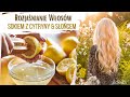 Czy Rozjaśnianie Włosów Sokiem z Cytryny i Słońcem Działa? Zobacz Efekty Eksperymentu 🌞🍋