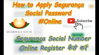 How to apply Seguranca social password online | Tax code apply kaise kre online | Portugallpd screenshot 2