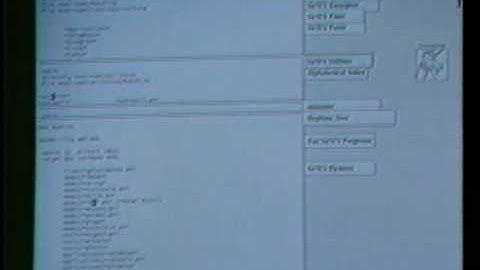 HCIL Demo - HyperTIES Authoring with UniPress Emacs on NeWS