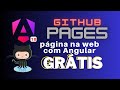 GitHub + Angular 18 - hospedagem grátis de página web