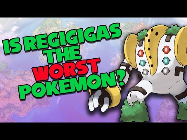 Alguien en Pokémon odia Regigigas, es realmente divertidísimo