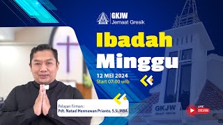 Live Stream Ibadah Pagi | 12 Mei 2024 - GKJW Jemaat Gresik