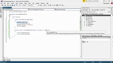 c# argumentos opcionales | Clases y Objetos | Programando en C#
