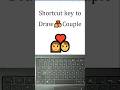 Shortcut key for couple 💏 | Ms Word Hidden trick #shorts #short #shortvideo #msword #microsoftword