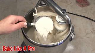 Pizza Dough in my professional Electrolux Assistent DLX 2000 Mixer
