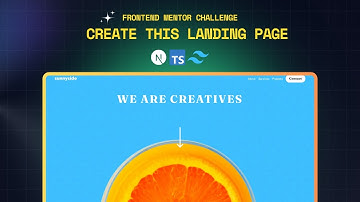 Create Agency Landing Page with Next JS and Tailwind CSS | Frontend Mentor Challenge