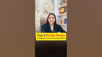 3 Best Study Hacks to Improve Focus | Silky Agarwal | Career Counselor #careercounseling #focus