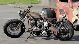 Rat Rod Motorcycles Hard To Miss Motorcycles Rat Rod Style