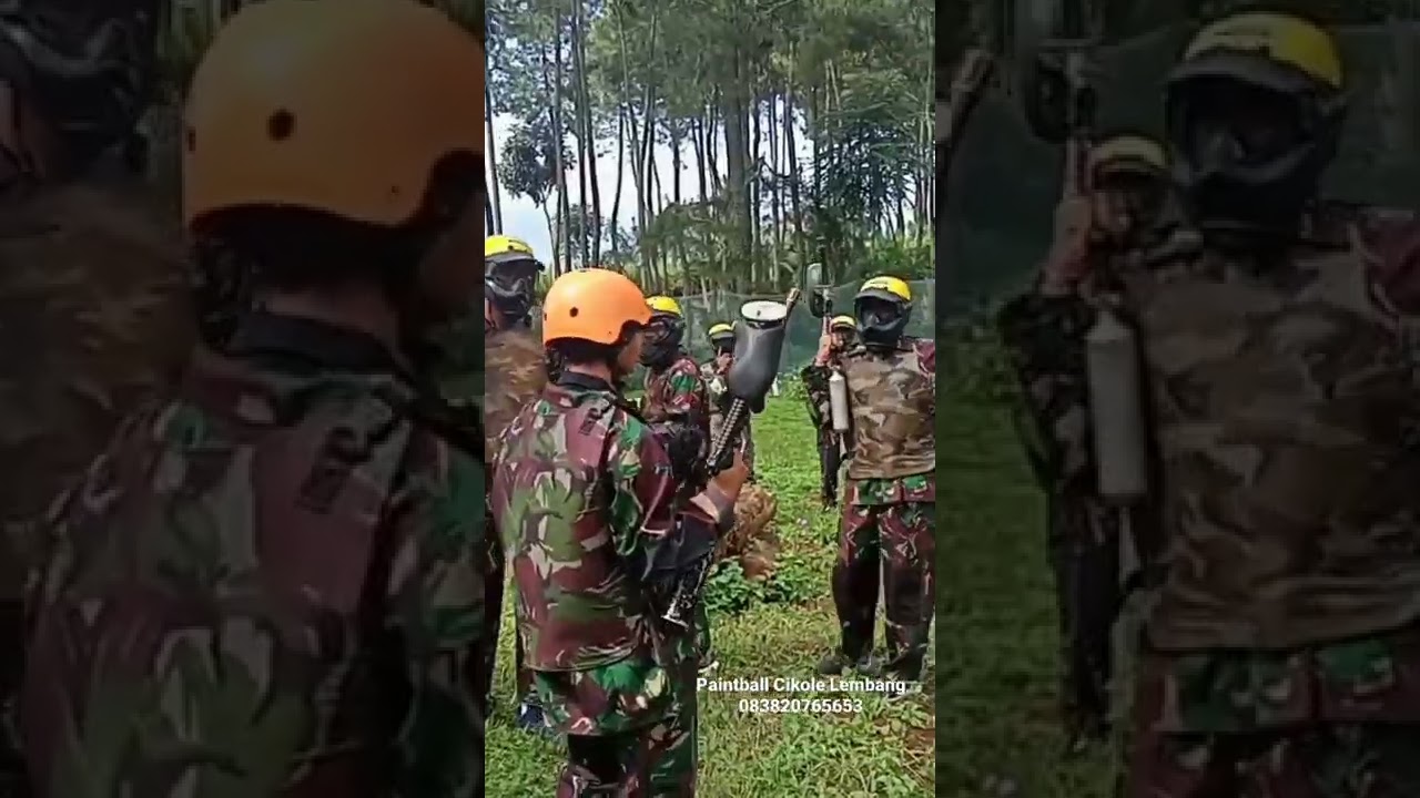 Cikole Bandung - Outing Kantor - Lokasi Paintball War Game di Lembang. More info 083820765653
