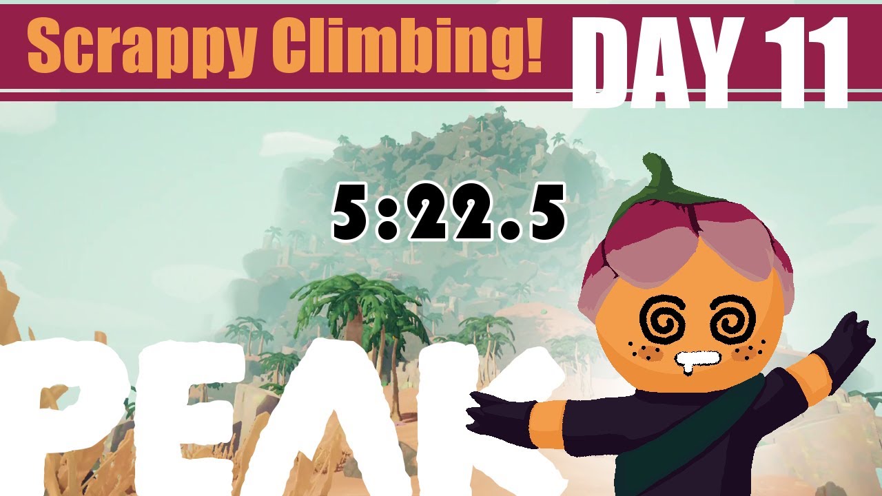 PEAK Shore Speedrun - Scrappy Climb! (