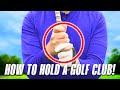 How to hold and grip the golf club easy way