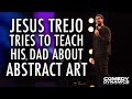 Jesus Trejo Tries To Teach His Dad About Abstract Art