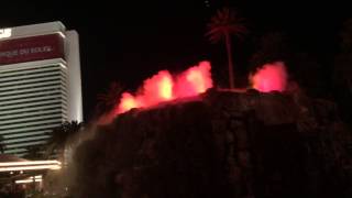Volcano Show At The Mirage