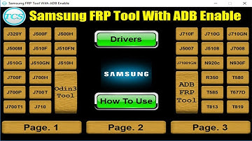 Samsung FRP Tool With All Samsung ABD Enable Files
