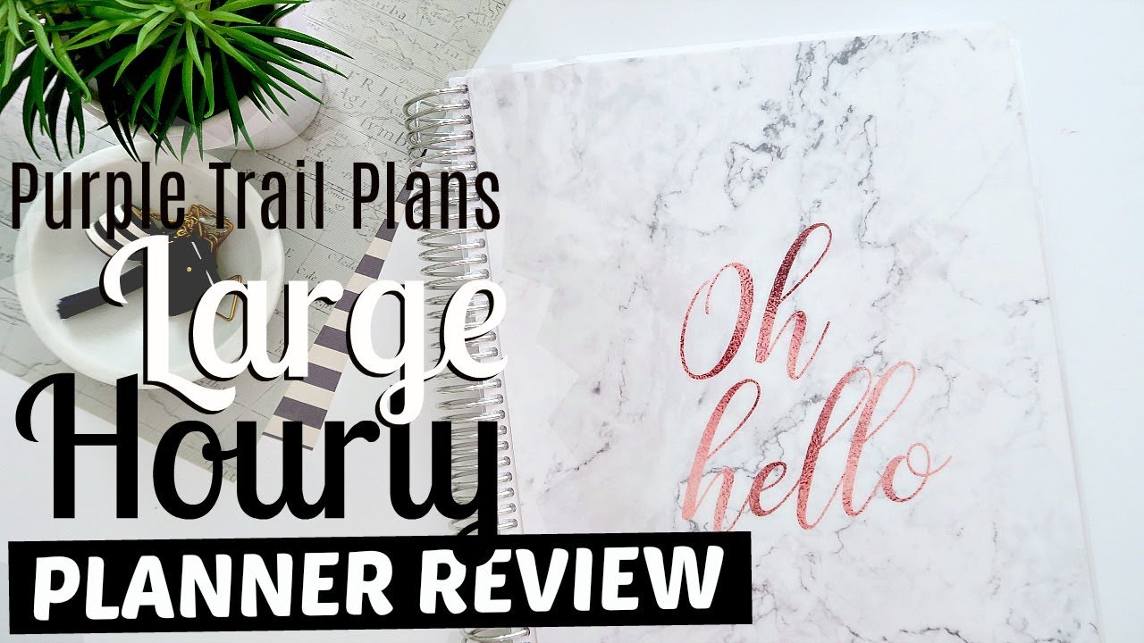 📓Purple Trail Planner 2018 Walk Through & Review! YouTube