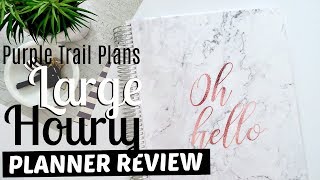 📓Purple Trail Planner - 2018 Walk Through & Review! @SimplySarahMarie