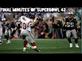 Final 2 minutes of super bowl 42